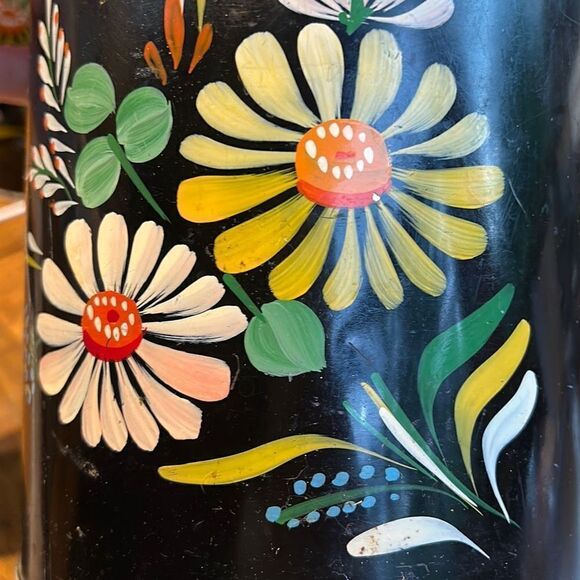 Vintage Ransburg Hand Painted Canisters Indianapolis - Picture 8 of 8